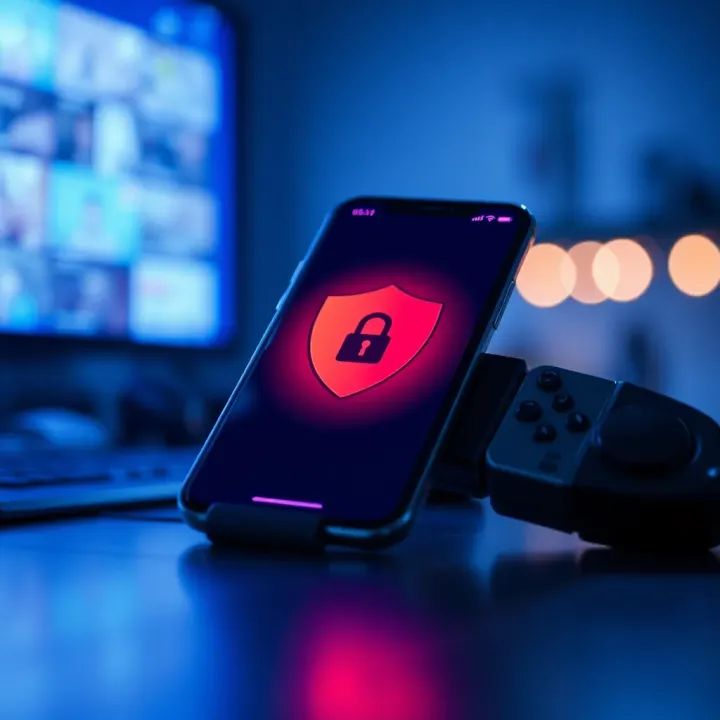Secure smartphone with shield icon symbolizing safety and legal compliance for betting apps in Nigeria
