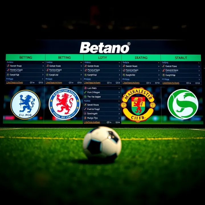 Betting tips and strategies displayed alongside Nigerian football clubs' logos