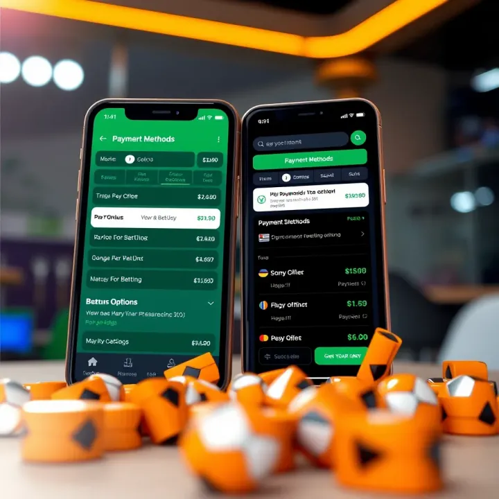 Mobile betting apps with various payment options and bonus offers for Nigerian users