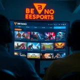Betano Esports platform interface showcasing popular competitive gaming titles for Nigerian users