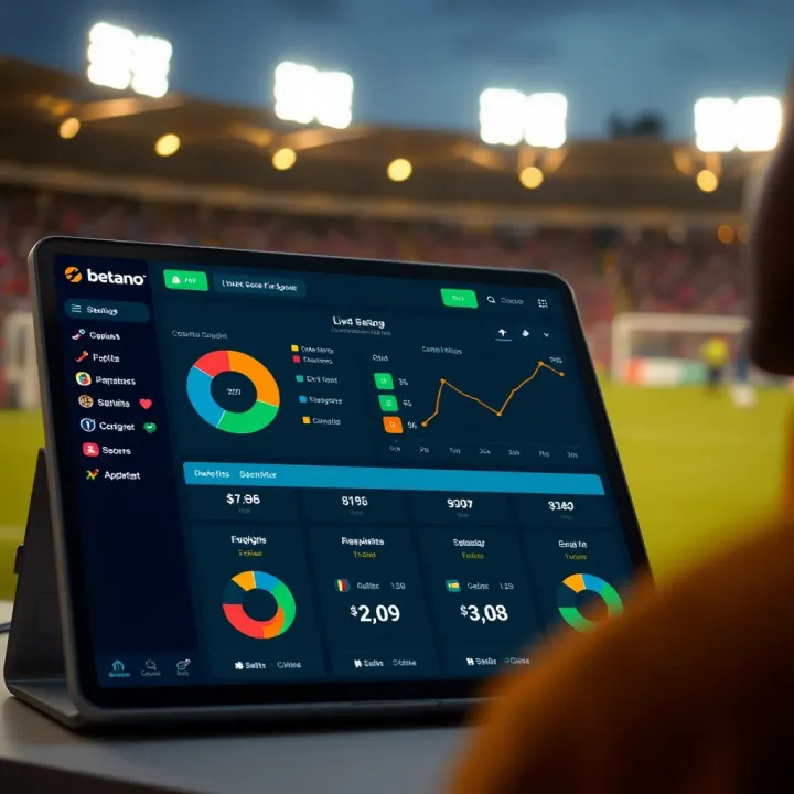 User interface showcasing betting insights and match analytics for Nigerian sports enthusiasts
