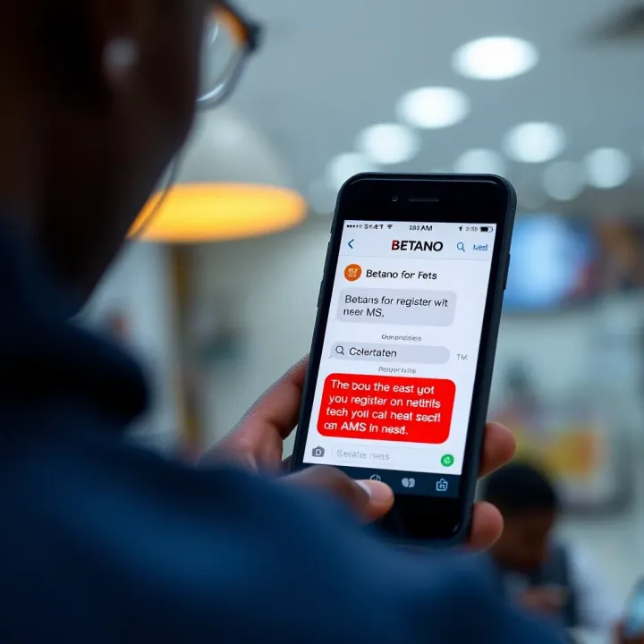 How to Register with Betano via SMS in Nigeria