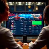 User interface showing Betano Sportsbook's betting options and live match updates