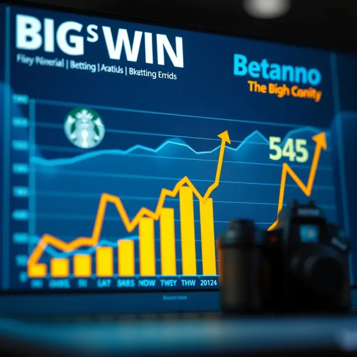 Graph depicting trends in online betting winnings and their impact on Nigerian betting market