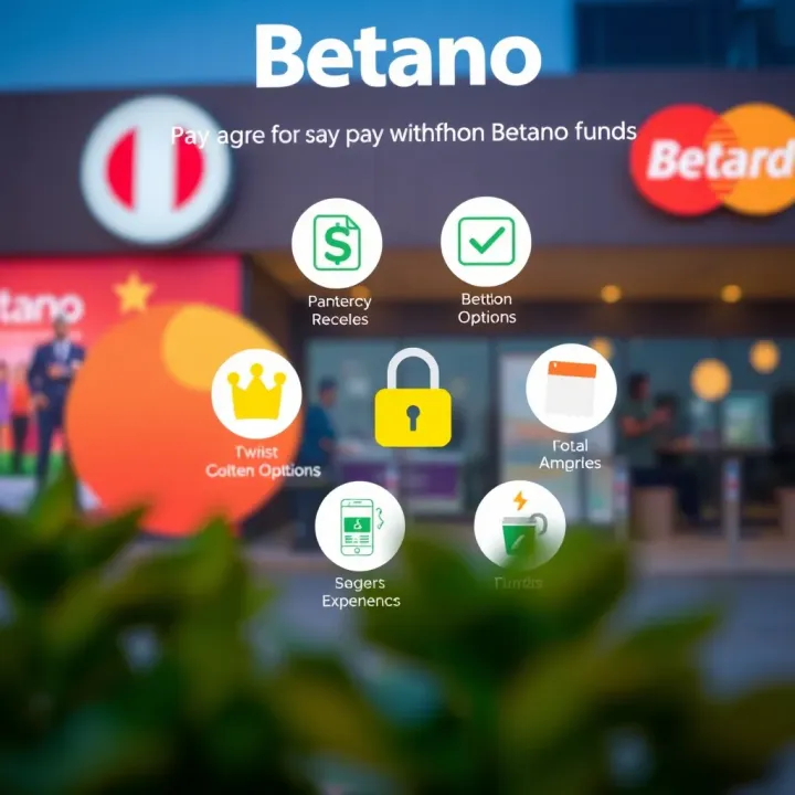 Secure Payment Methods for Betano Withdrawals in Nigeria Illustration showing various secure online payment options available for Nigerian Betano users withdrawing funds