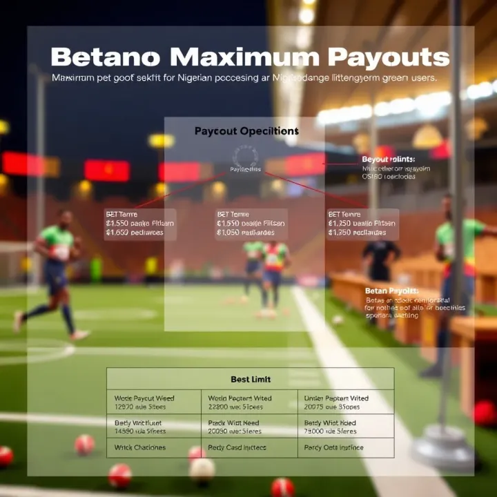 Betano Maximum Payout Policies Explained for Nigerian Bettors Diagram illustrating Betano's payout limits and betting options for Nigerian users